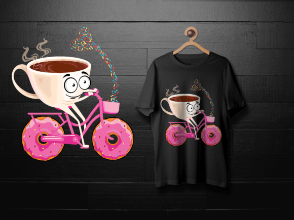 Bike for Donut Graphics and T-Shirt Designs Review