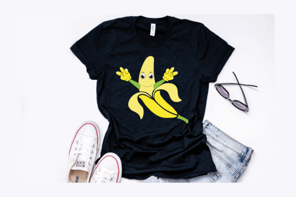 Funny Banana T-Shirt Design Graphics Review