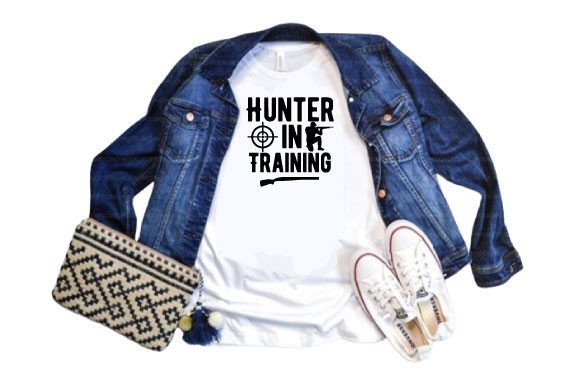 Hunter in Training Svg Design Graphics and T-Shirt Designs