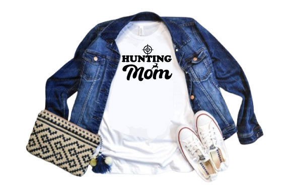 Hunting Mom Svg Design Graphics and T-Shirt Designs