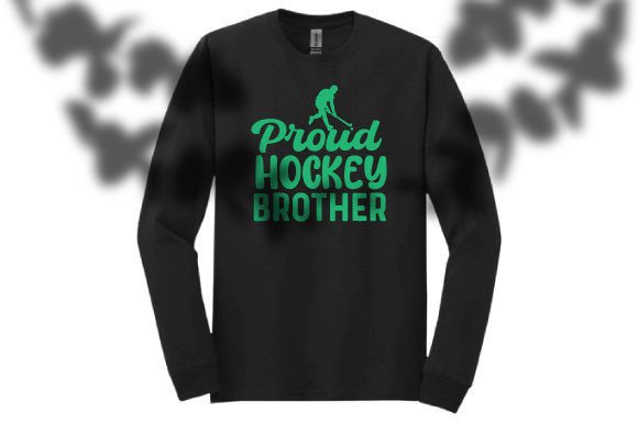 Proud Hockey Brother Svg Design Graphics and T-Shirt Designs Review